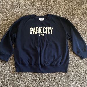 Old Navy Dark Blue Crewneck Sweater